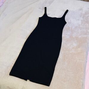 Zara Black Midi Dress